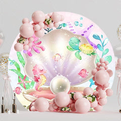 Seabed Ocean World Round Backdrop For Underwater Party Theme