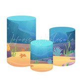 Seabed Underwater World Themed Cover Cylinders Kit