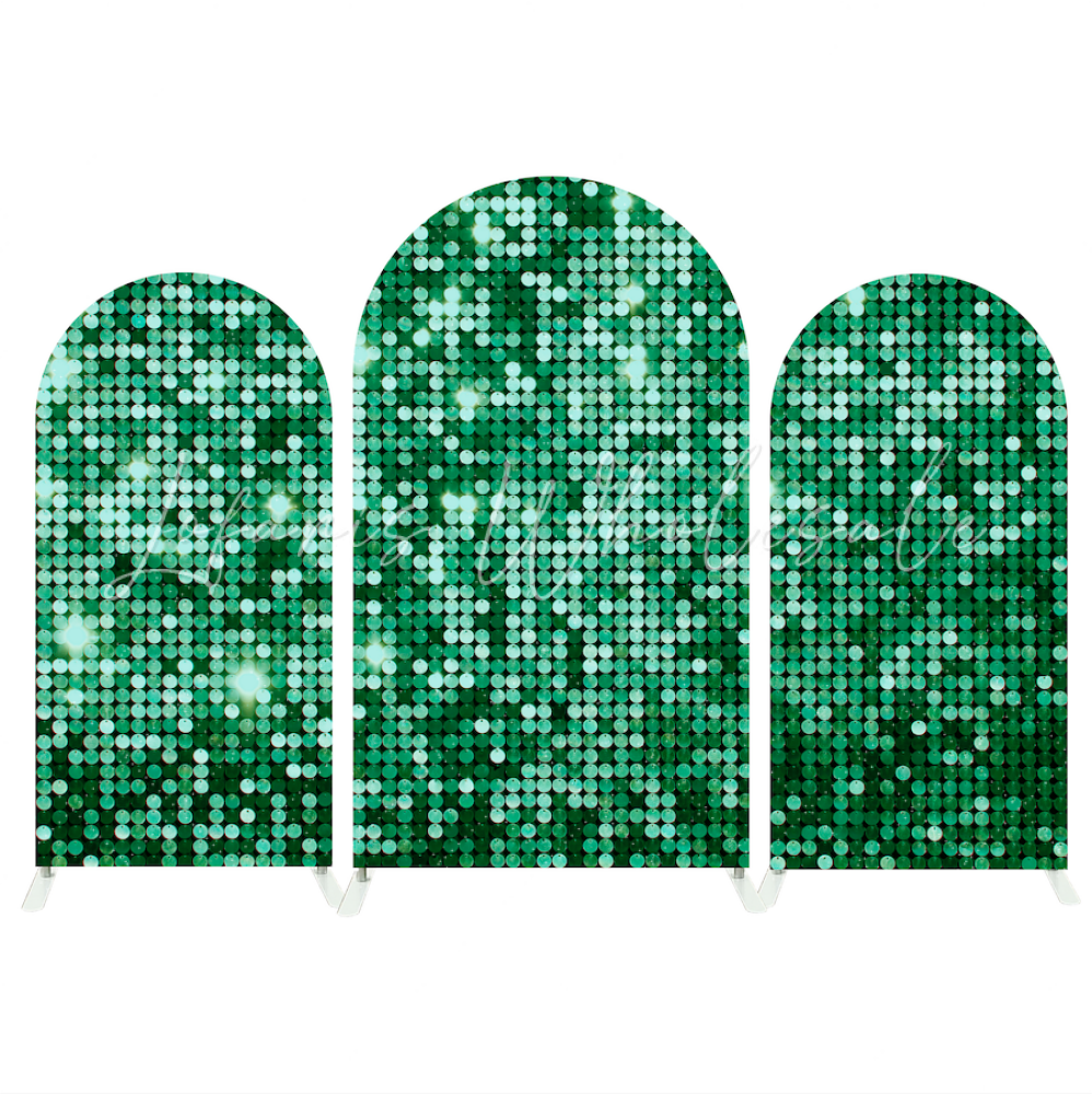 Shimmer Sequin Birthday Baby Shower Party Arch Backdrop Wall Cloth Cover