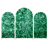 Shimmer Sequin Birthday Baby Shower Party Arch Backdrop Wall Cloth Cover