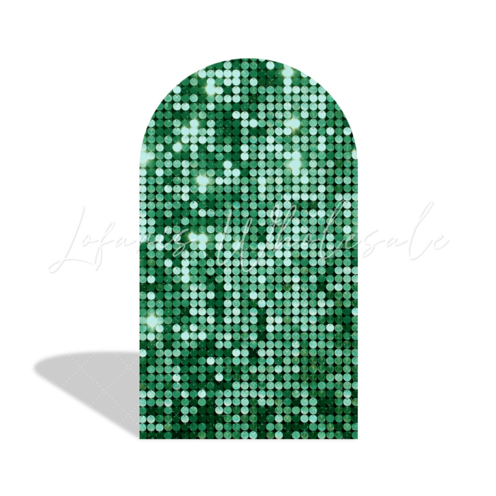Shimmer Sequin Birthday Baby Shower Party Arch Backdrop Wall Cloth Cover