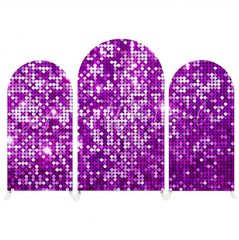 Shimmer Sequin Birthday Baby Shower Party Arch Backdrop Wall Cloth Cover