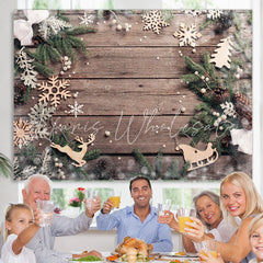 Lofaris Simple And Substantial Winter Backdrop For Christmas