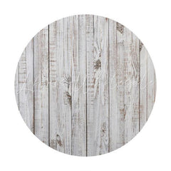 Lofaris Simple Wooden Circle Wedding Party Decoration Backdrop
