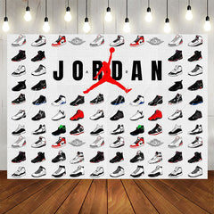 Lofaris Sneaker Lovers Photo Backdrop For Birthday Party