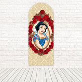 Snow White Magic Mirror Royal Glow Arch Backdrop For Fair Reflection