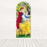 Snow White Prince Enchanted Dance Arch Backdrop For Regal Event Joy