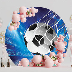 Soccer Champions Ball Round Backdrop for Sports Party