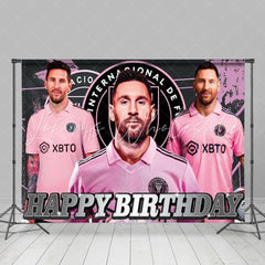 Soccer Star Football Sports Theme Birthday Party Backdrop For Fans