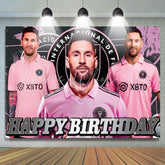 Soccer Star Football Sports Theme Birthday Party Backdrop For Fans