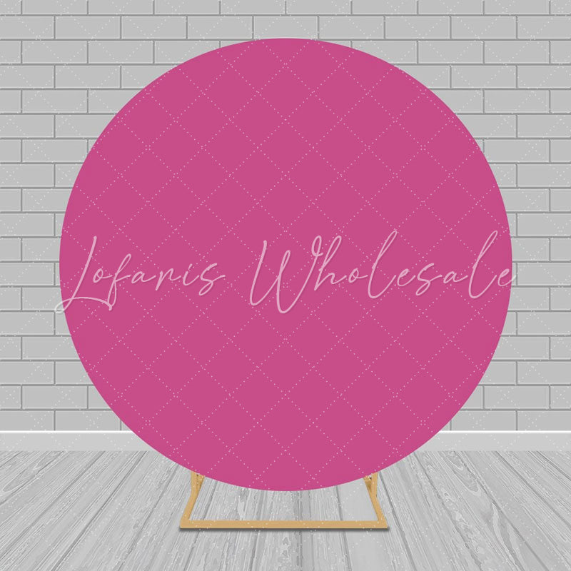 Lofaris Solid Color Round Backdrop Circle Covers for Party