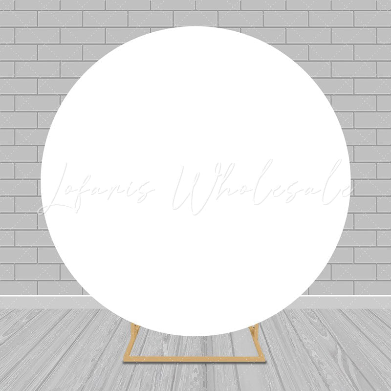 Lofaris Solid Color Round Backdrop Circle Covers for Party
