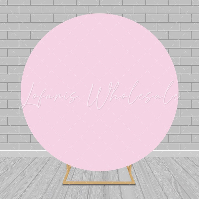Lofaris Solid Color Round Backdrop Circle Covers for Party
