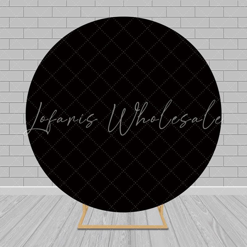 Lofaris Solid Color Round Backdrop Circle Covers for Party