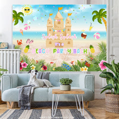 Lofaris Splish Splash Its A Beach Party Bash Birthday Backdrop