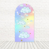 Starry Unicorn Fantasy Arch Backdrop For Magical Celebrations