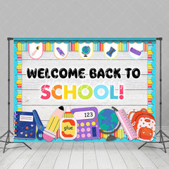 Lofaris Stationery Wooden Welcome Back To School Backdrop