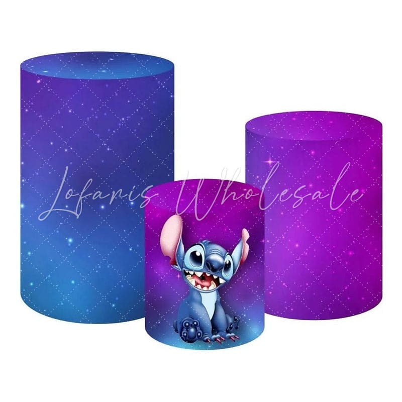 Stitch Ohana Family Themed Cover Cylinders Kit