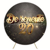 Suddenly 20 Round Backdrop for Special Milestone Party
