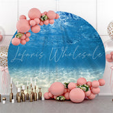 Lofaris Summer Under The Sea World Round Backdrop For Decoration