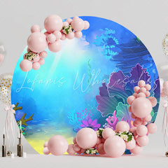 Sunbeam Under the Sea Round Backdrop for Ocean Party Fun