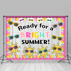 Lofaris Sunglasses Wooden Welcome Bright Summer Backdrop