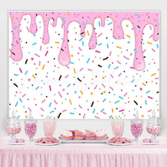 Lofaris Sweet Candy Donut Backdrop for Girl¡¯S Birthday Party