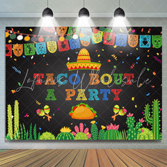 Lofaris Taco Bout A Party Succulents Fiesta Holiday Backdrop