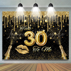 Lofaris Talk 30 To Me Celebration Sweet Birthday Backdrop