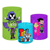 Teen Titans Go Hero Fun Adventure Themed Cover Cylinders Kit