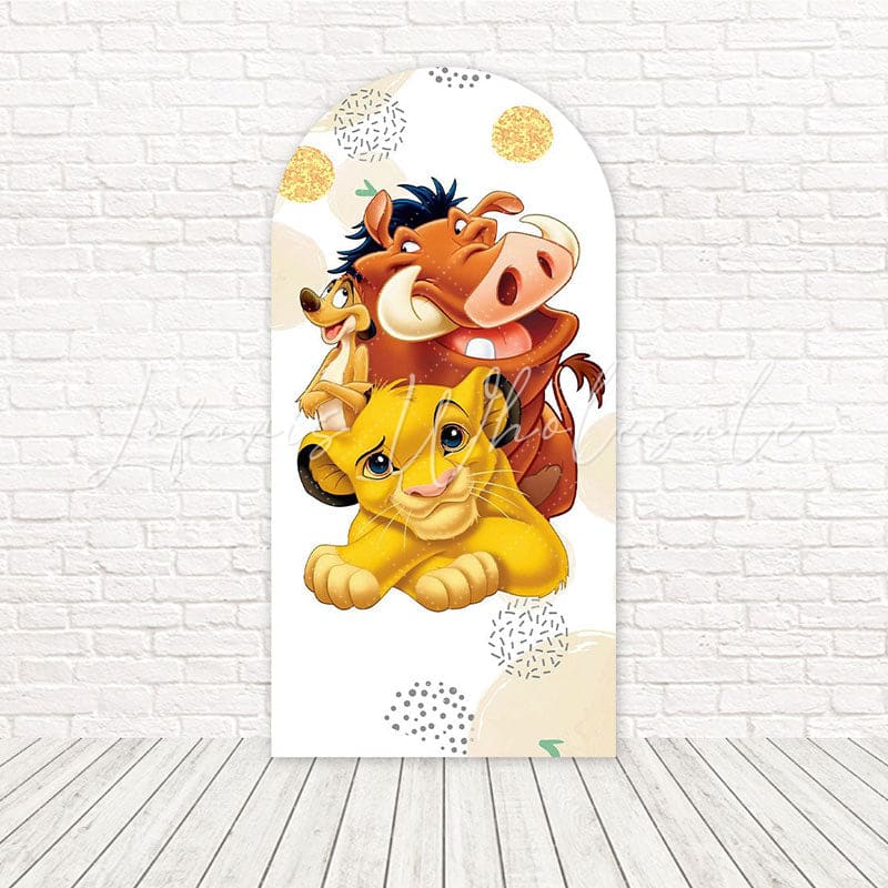 The Lion King Jungle Pride Arch Backdrop For Wild Adventure Event