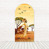 The Lion King Pride Rock Arch Backdrop For Wild Adventure Party Theme