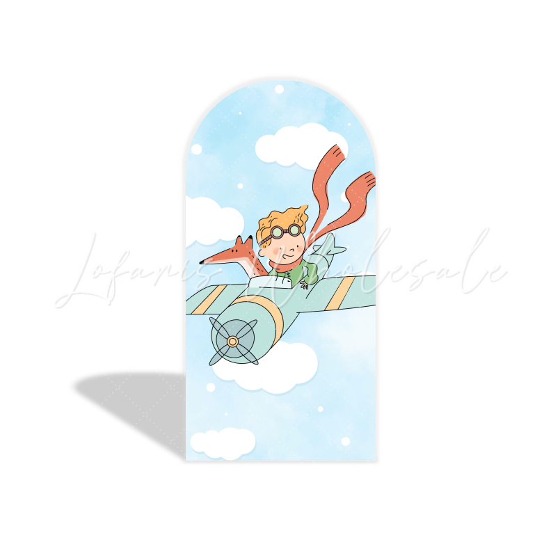 The Little Prince Theme Birthday Party Arch Backdrop Wall Cloth Cover