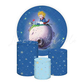 The Little Prince Themed Round Backdrop and Cylinders Kit