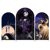 The Night Before Christmas Birthday Party Arch Backdrop Wall Cloth Cover