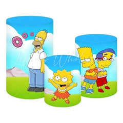The Simpsons Family Fun Themed Cover Cylinders Kit