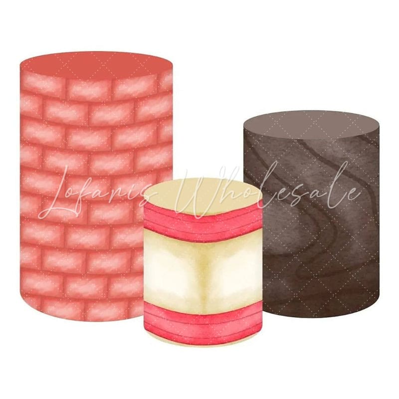 Three Little Pigs Story Themed Cover Cylinders Kit