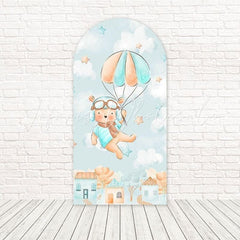 Time Flies Little Bear Adorable Arch Backdrop For Sweet Moments