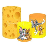 Tom and Jerry Cartoon Fun Themed Cover Cylinders Kit