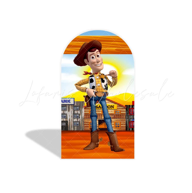 Toy Story arch Birthday Party Arch Backdrop Wall Cloth Cover