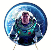 Toy Story Cartoon Adventure Round Backdrop For Fun Kids Party