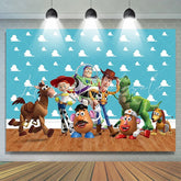 Lofaris Toy Story Photo For Kids Birthday Party Backdrop Decoration