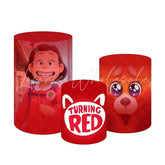 Turning Red Animated Adventure Cover Cylinders Kit
