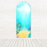 Under The Sea Marine Treasure Theme Arch Backdrop For Deep Dive Joy