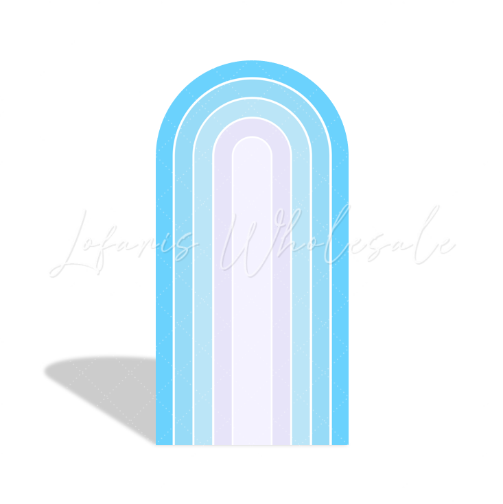 Under The Sea Mermaid Birthday Party Arch Backdrop Wall Cloth Cover