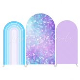 Under The Sea Mermaid Birthday Party Arch Backdrop Wall Cloth Cover