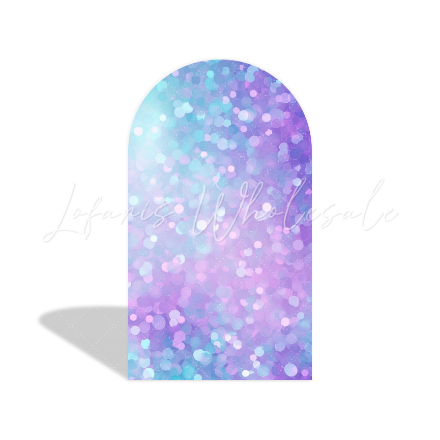 Under The Sea Mermaid Birthday Party Arch Backdrop Wall Cloth Cover