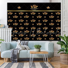 Lofaris VIP Hollywood Movie Event Party Decro Banner Backdrop