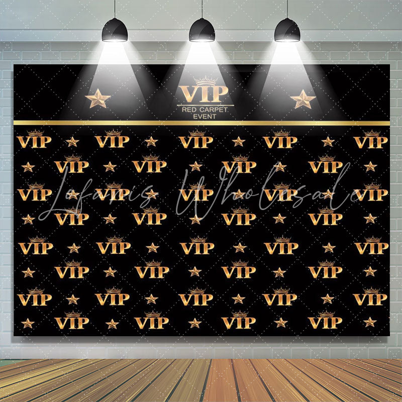 Lofaris VIP Hollywood Movie Event Party Decro Banner Backdrop