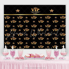 Lofaris VIP Hollywood Movie Event Party Decro Banner Backdrop
